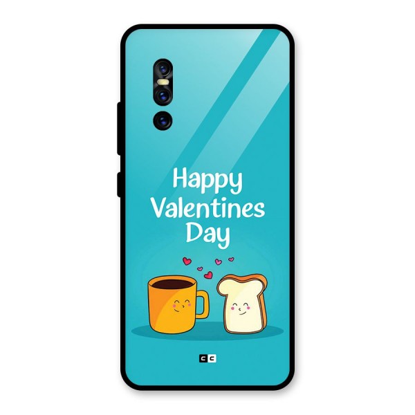 Valentine Proposal Glass Back Case for Vivo V15 Pro