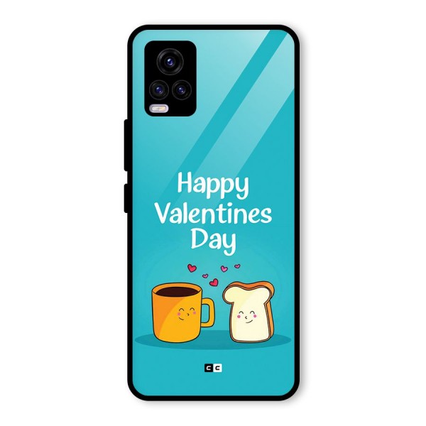 Valentine Proposal Glass Back Case for Vivo V20