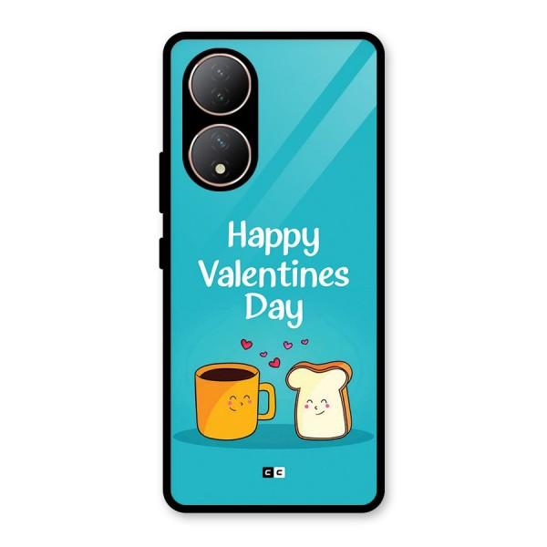 Valentine Proposal Glass Back Case for Vivo Y100A