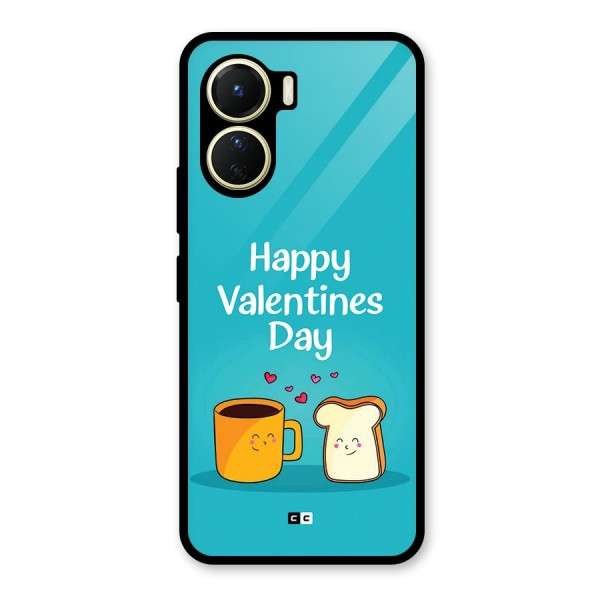 Valentine Proposal Glass Back Case for Vivo Y16