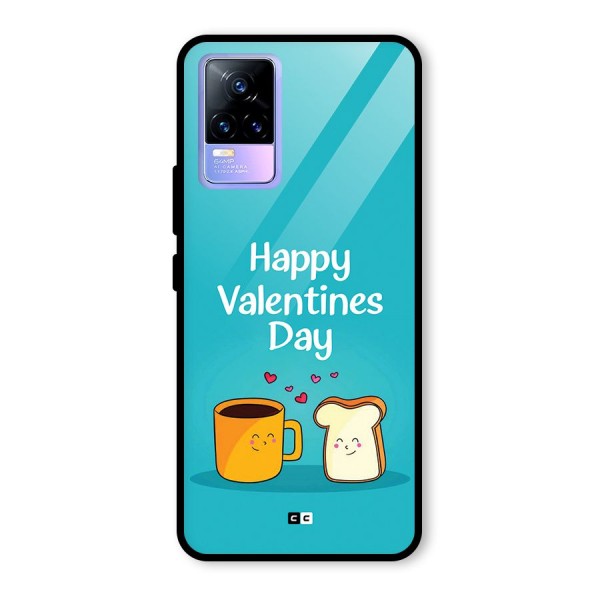 Valentine Proposal Glass Back Case for Vivo Y73