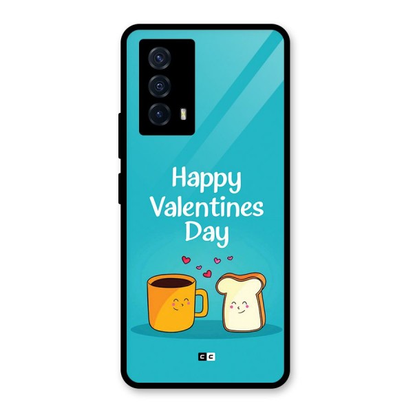 Valentine Proposal Glass Back Case for Vivo iQOO Z5