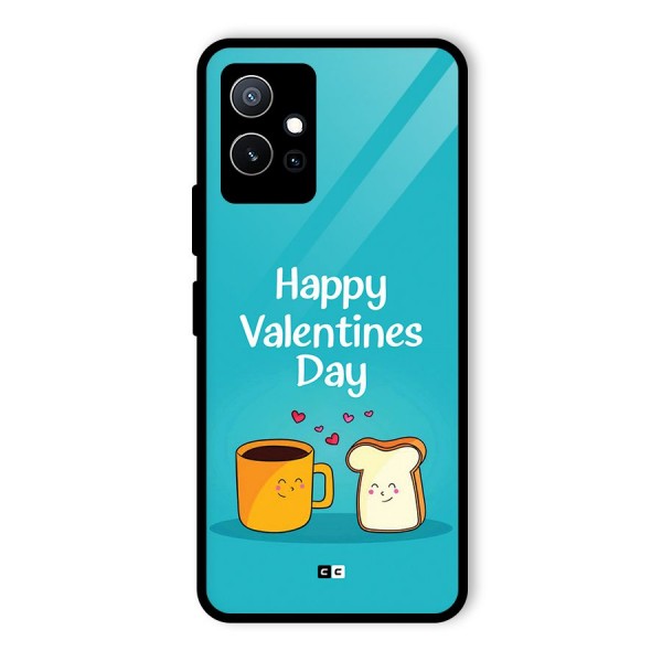 Valentine Proposal Glass Back Case for Vivo iQOO Z6