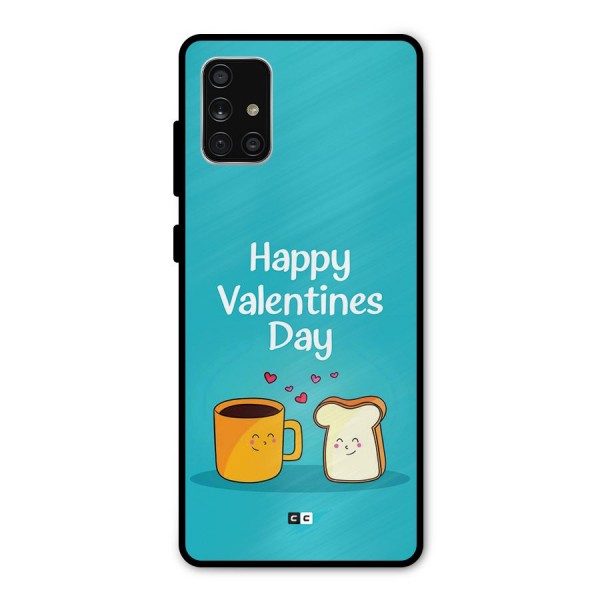 Valentine Proposal Metal Back Case for Galaxy A71