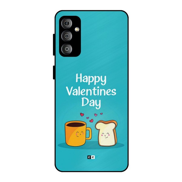 Valentine Proposal Metal Back Case for Galaxy F23