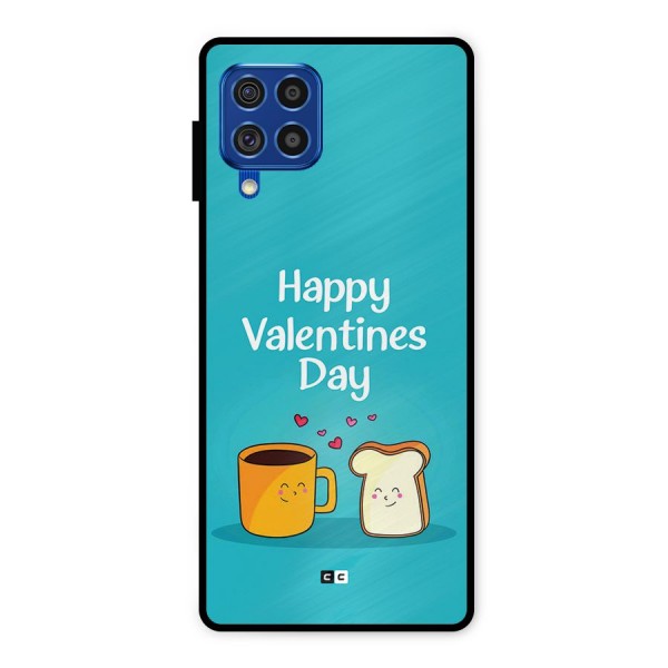 Valentine Proposal Metal Back Case for Galaxy F62