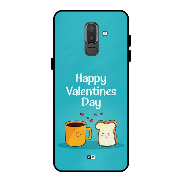 Valentine Proposal Metal Back Case for Galaxy On8 (2018)