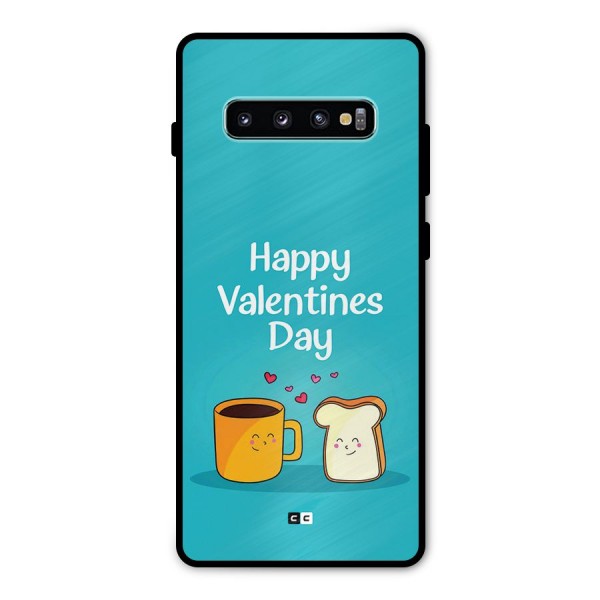 Valentine Proposal Metal Back Case for Galaxy S10 Plus