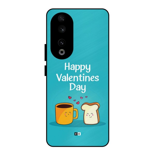 Valentine Proposal Metal Back Case for Honor 90