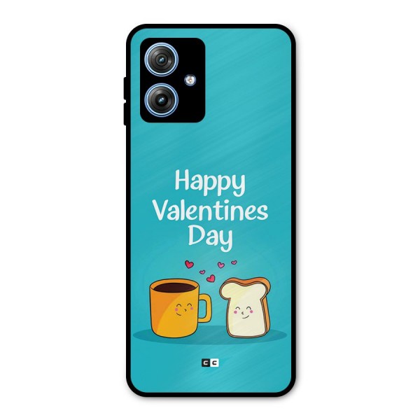 Valentine Proposal Metal Back Case for Moto G54