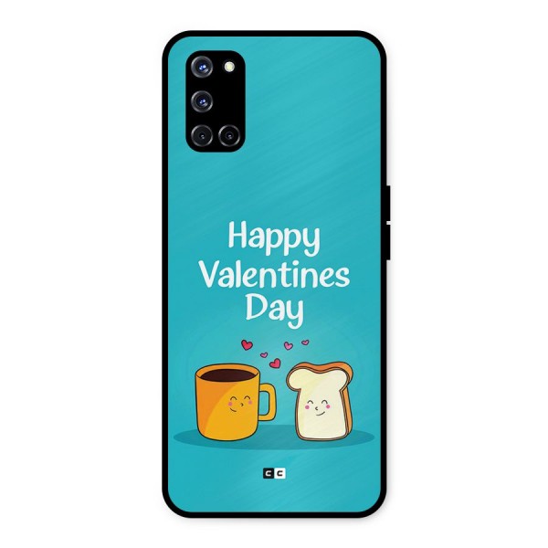 Valentine Proposal Metal Back Case for Oppo A52