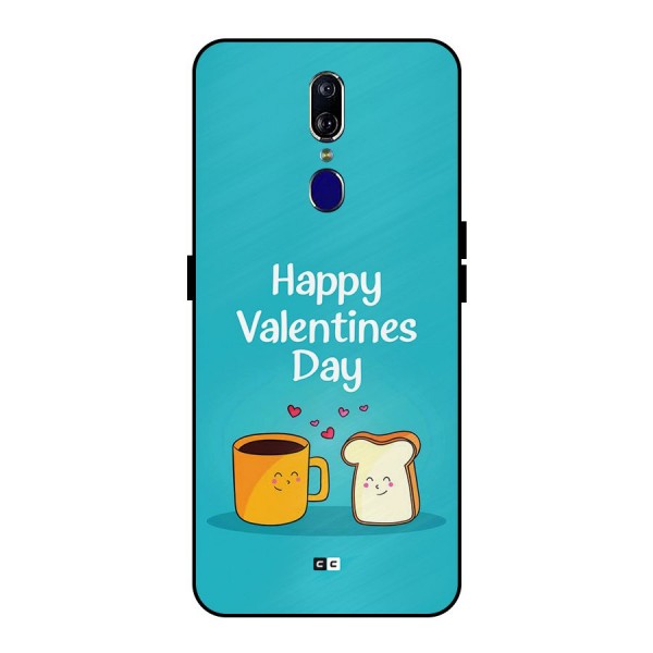 Valentine Proposal Metal Back Case for Oppo F11