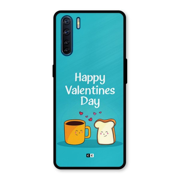 Valentine Proposal Metal Back Case for Oppo F15