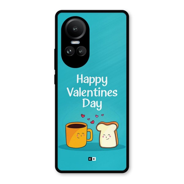 Valentine Proposal Metal Back Case for Oppo Reno10 Pro