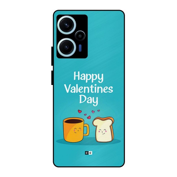 Valentine Proposal Metal Back Case for Poco F5