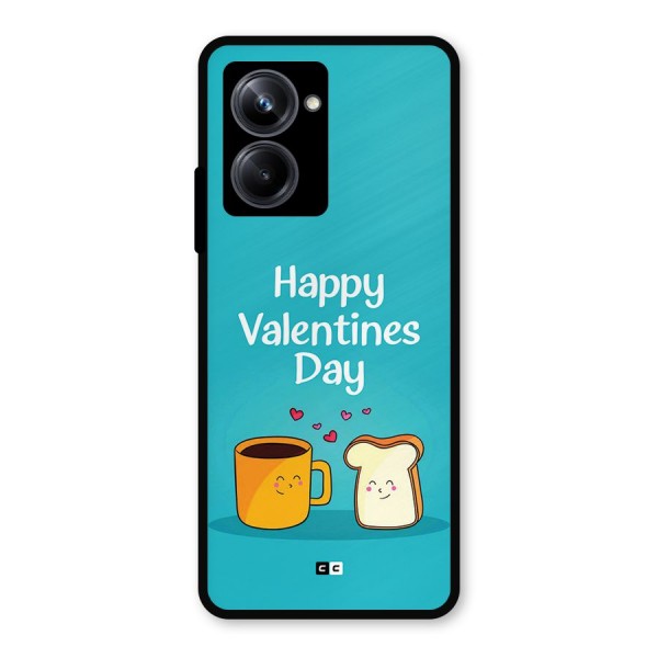 Valentine Proposal Metal Back Case for Realme 10 Pro