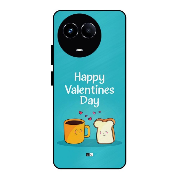 Valentine Proposal Metal Back Case for Realme 11 5G