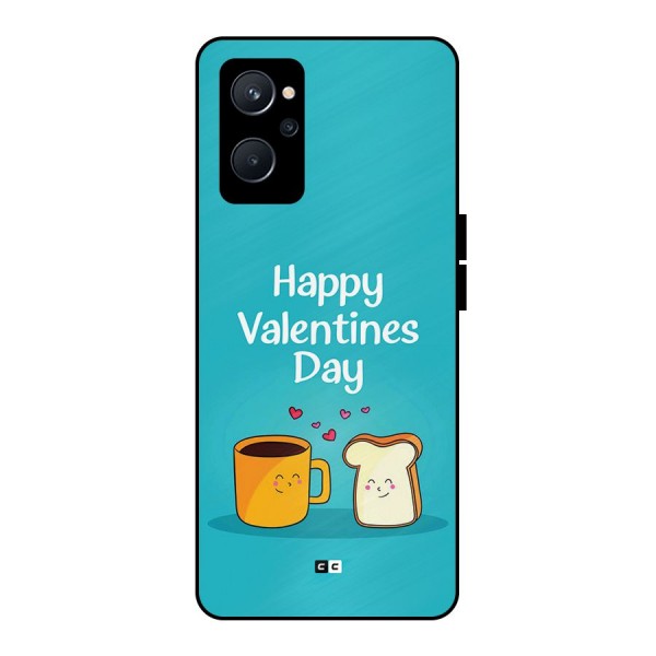 Valentine Proposal Metal Back Case for Realme 9i 5G