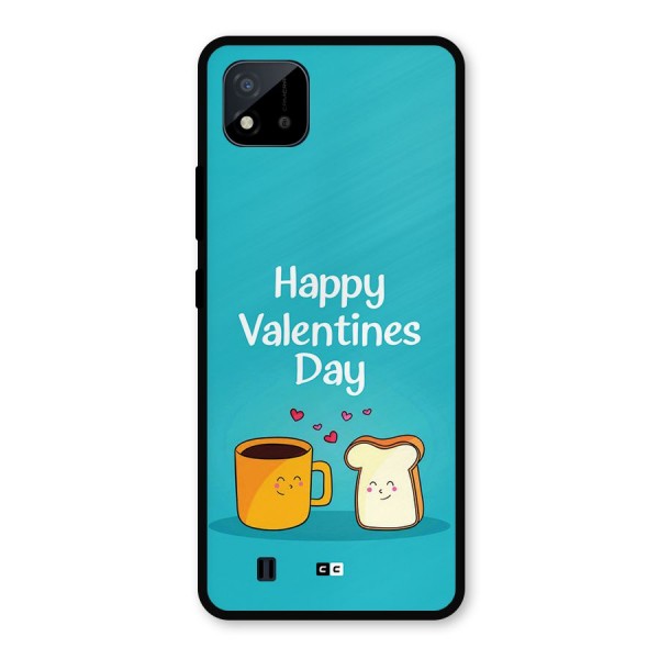 Valentine Proposal Metal Back Case for Realme C11 2021