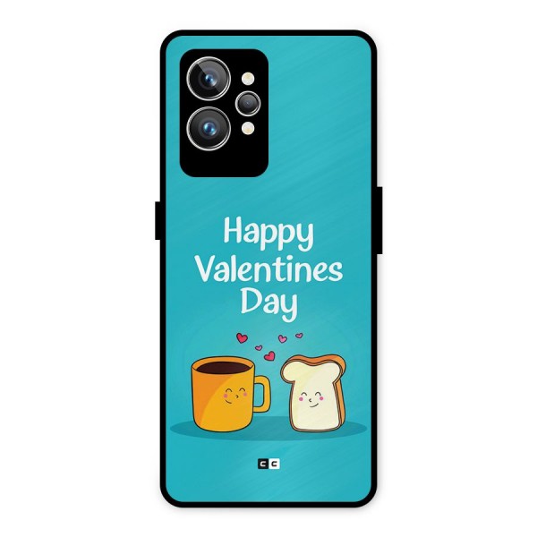 Valentine Proposal Metal Back Case for Realme GT2 Pro