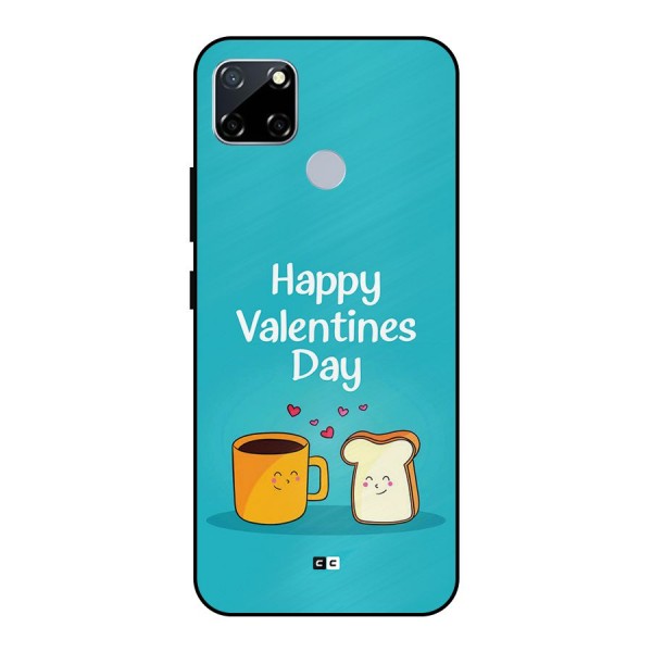 Valentine Proposal Metal Back Case for Realme Narzo 20