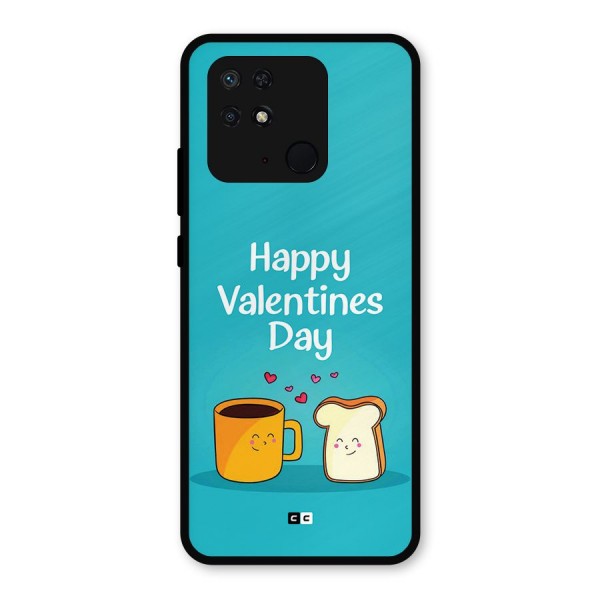 Valentine Proposal Metal Back Case for Redmi 10