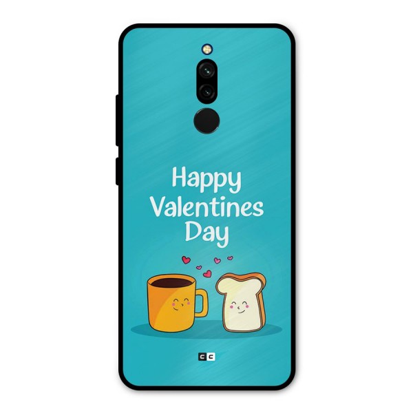 Valentine Proposal Metal Back Case for Redmi 8