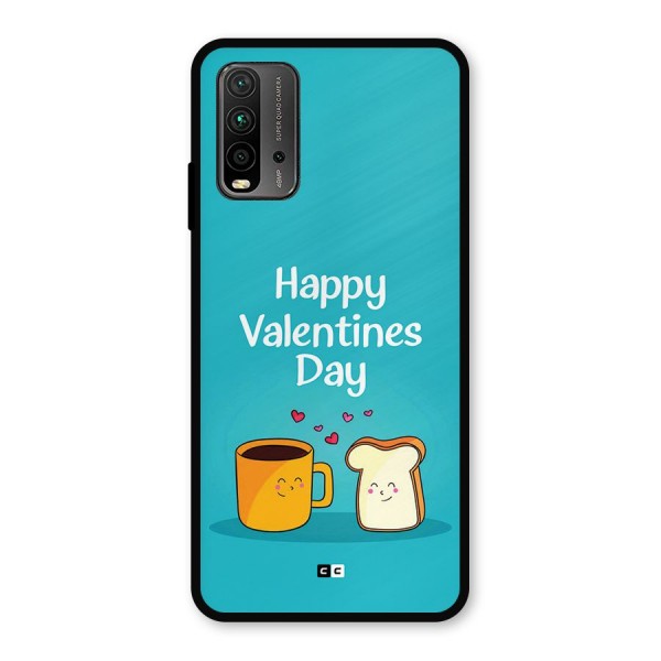 Valentine Proposal Metal Back Case for Redmi 9 Power