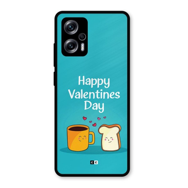 Valentine Proposal Metal Back Case for Redmi K50i