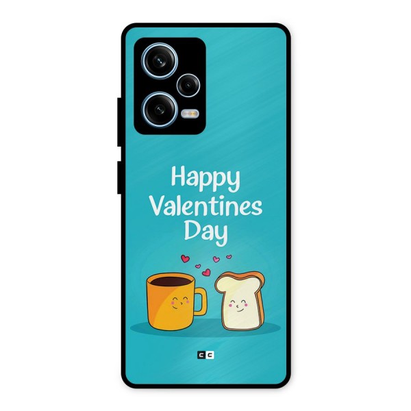 Valentine Proposal Metal Back Case for Redmi Note 12 Pro