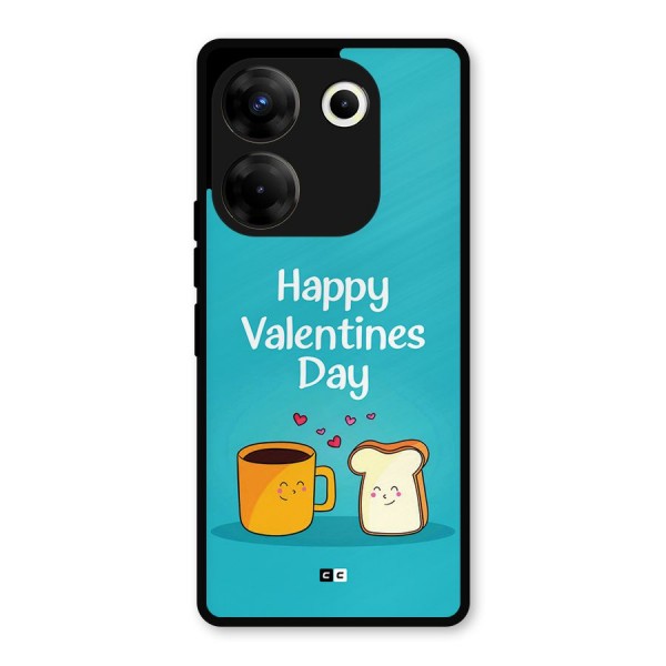 Valentine Proposal Metal Back Case for Tecno Camon 20