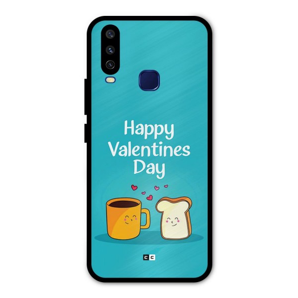 Valentine Proposal Metal Back Case for Vivo U10