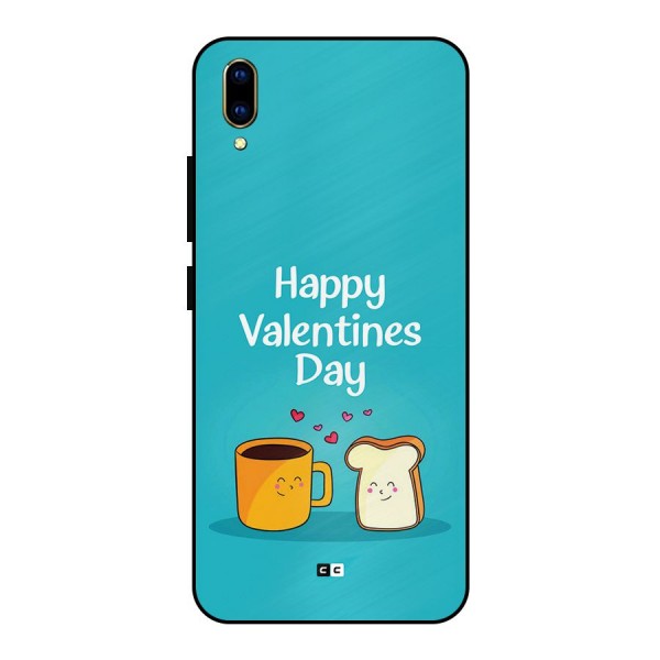 Valentine Proposal Metal Back Case for Vivo V11 Pro