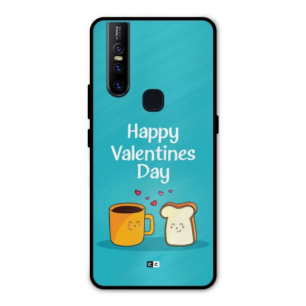 Valentine Proposal Metal Back Case for Vivo V15