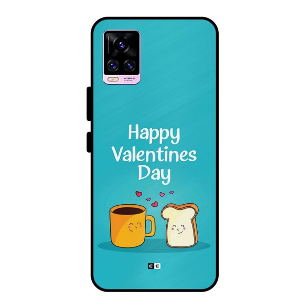 Valentine Proposal Metal Back Case for Vivo V20 Pro