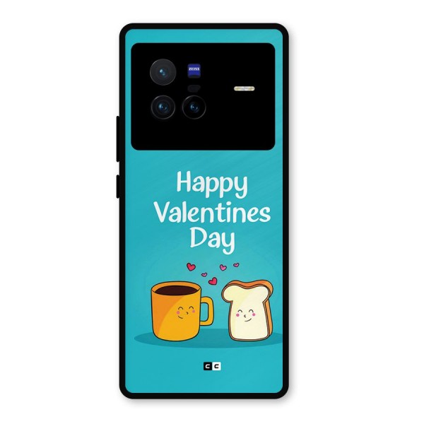 Valentine Proposal Metal Back Case for Vivo X80