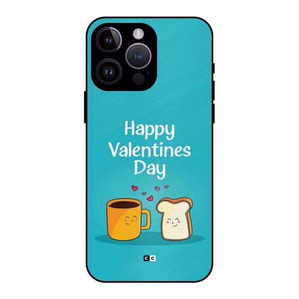 Valentine Proposal Metal Back Case for iPhone 14 Pro Max