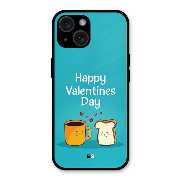 Valentine Proposal Metal Back Case for iPhone 15