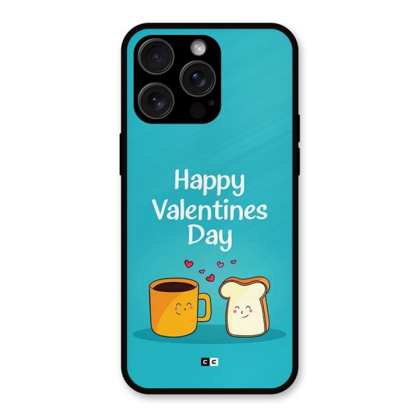 Valentine Proposal Metal Back Case for iPhone 15 Pro Max