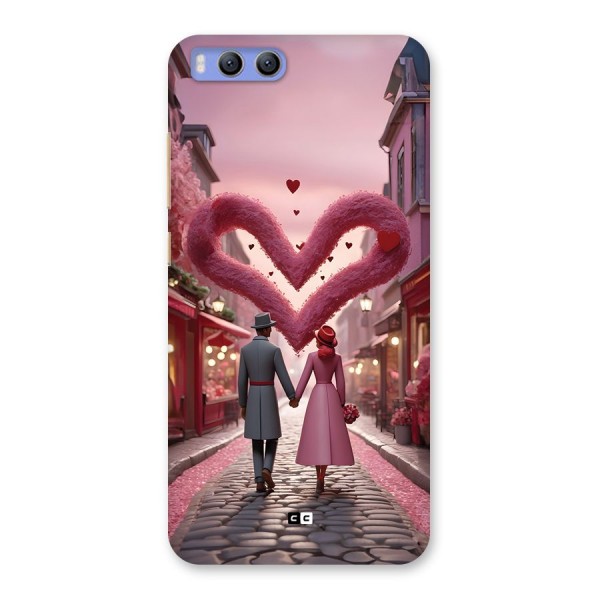 Valetines Couple Walking Back Case for Xiaomi Mi 6