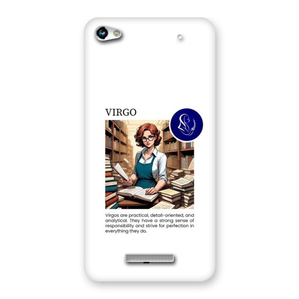 Valuable Virgo Back Case for Canvas Hue 2 A316