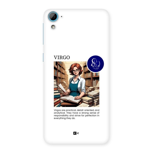 Valuable Virgo Back Case for Desire 826