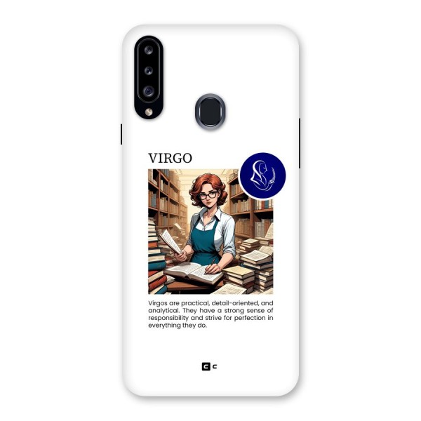 Valuable Virgo Back Case for Galaxy A20s