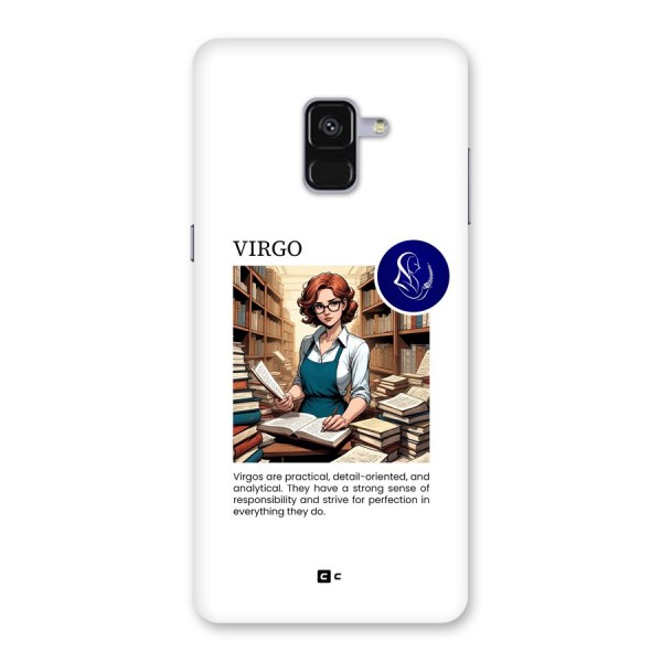 Valuable Virgo Back Case for Galaxy A8 Plus