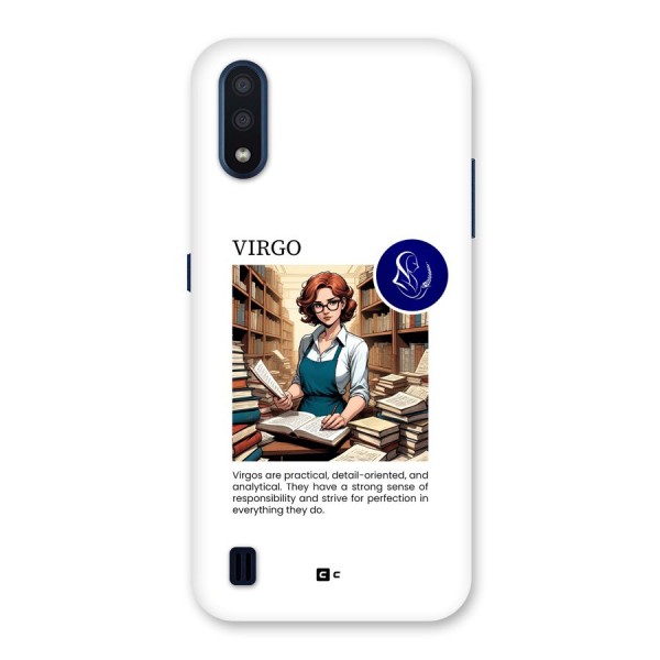 Valuable Virgo Back Case for Galaxy M01