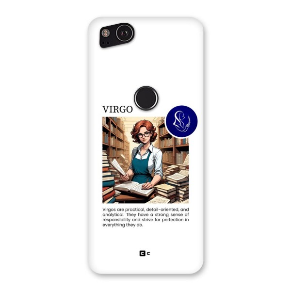 Valuable Virgo Back Case for Google Pixel 2