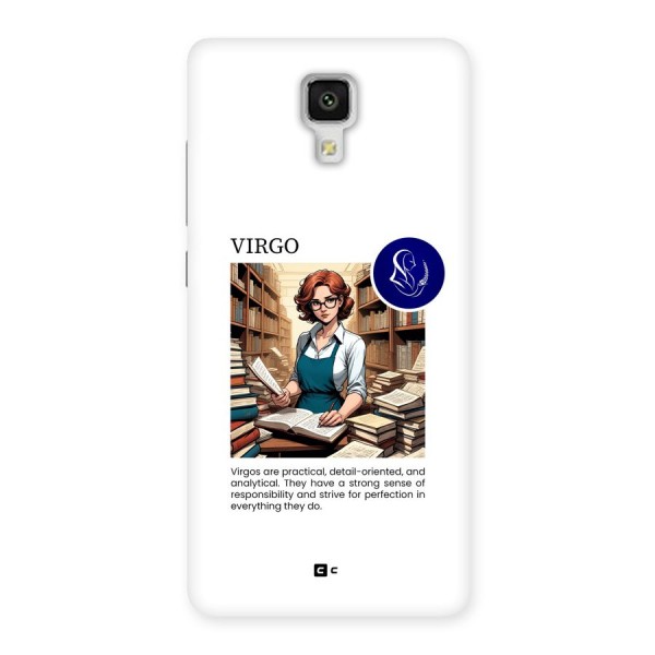 Valuable Virgo Back Case for Mi4