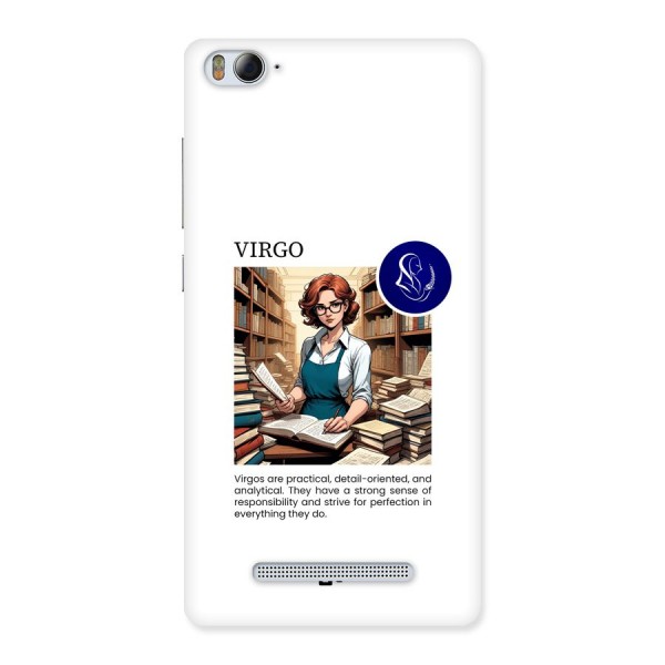 Valuable Virgo Back Case for Mi4i