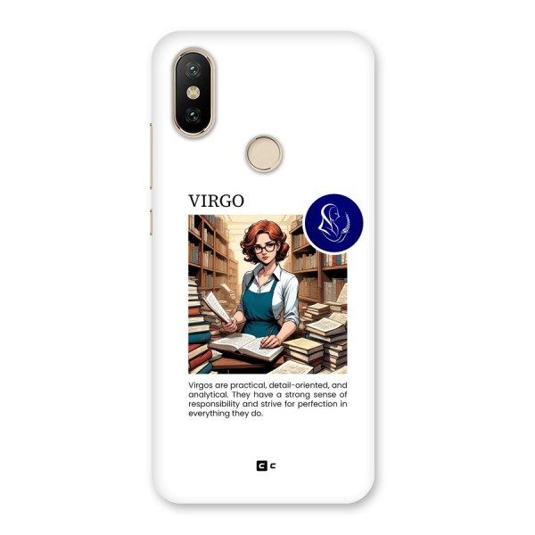 Valuable Virgo Back Case for Mi A2