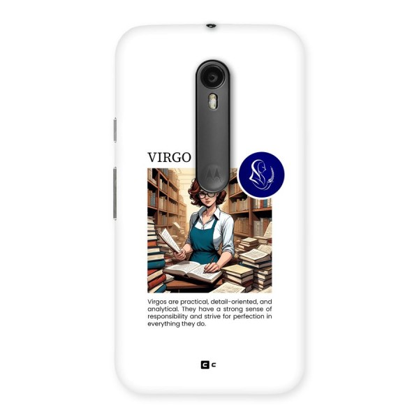 Valuable Virgo Back Case for Moto G3